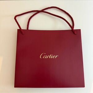 Brand New Cartier gift bag tote shopper